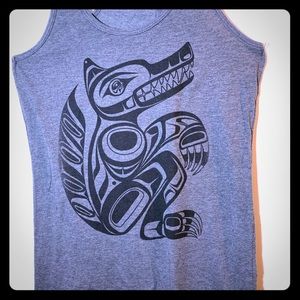 The Wolf Tank by Native Apparel. XL
